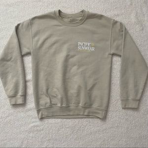 Pacsun los Angeles unisex neutral sun style crewneck